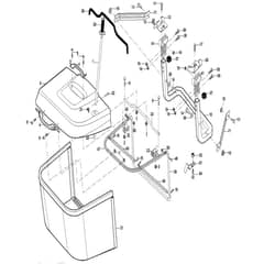 McCulloch M13592HRB - 96061017003 - 2010-03 - Bagger Parts Diagram