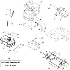McCulloch M13592RB - 96061010103 - 2008-06 - Engine Parts Diagram