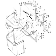 McCulloch M13592RB - 96061010104 - 2010-03 - Bagger Parts Diagram