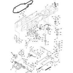 McCulloch M13592RB - 96061010104 - 2010-03 - Drive Parts Diagram