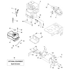 McCulloch M13592RB - 96061010104 - 2010-03 - Engine Parts Diagram