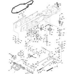 McCulloch M13592RB - 96061010105 - 2010-03 - Drive Parts Diagram