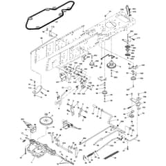 McCulloch M13592RB - 96061012402 - 2007-03 - Drive Parts Diagram