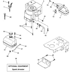 McCulloch M13592RB - 96061012402 - 2007-03 - Engine Parts Diagram