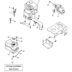 McCulloch M13592RB - 96061012406 - 2009-06 - Engine Parts Diagram