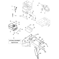 McCulloch M13597 - 96011023500 - 2010-01 - Engine Parts Diagram