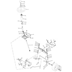 McCulloch M13597 - 96011023500 - 2010-01 - Steering Parts Diagram