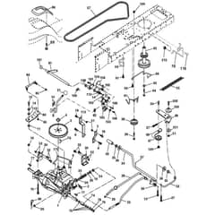 McCulloch M13597 - 96011023502 - 2010-07 - Drive Parts Diagram