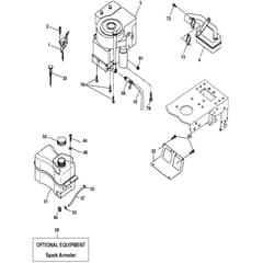 McCulloch M13597 - 96011023502 - 2010-07 - Engine Parts Diagram