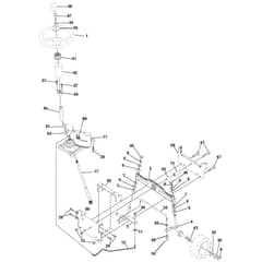 McCulloch M13597 - 96011023502 - 2010-07 - Steering Parts Diagram