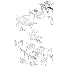 McCulloch M13597 - 96011023803 - 2010-07 - Chassis & Enclosures Parts Diagram