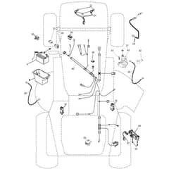 McCulloch M13597 - 96011023803 - 2010-07 - Electrical Parts Diagram