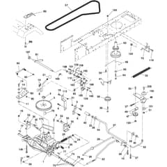 McCulloch M13597 - 96011029600 - 2010-09 - Drive Parts Diagram