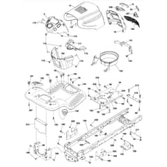 McCulloch M13597 - 96041009101 - 2010-07 - Chassis & Enclosures Parts Diagram