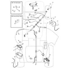 McCulloch M13597 - 96041009101 - 2010-07 - Electrical Parts Diagram