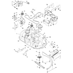 McCulloch M13597 - 96041009102 - 2010-07 - Mower Deck - Cutting Deck Parts Diagram