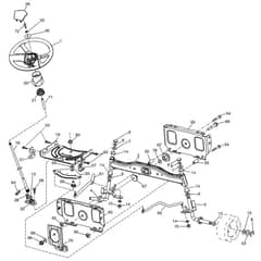 McCulloch M13597H - 96041000901 - 2009-01 - Steering Parts Diagram