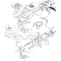 McCulloch M13597H - 96041000903 - 2010-03 - Chassis & Enclosures Parts Diagram