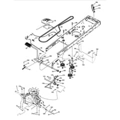 McCulloch M13597H - 96041000903 - 2010-03 - Drive Parts Diagram