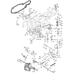 McCulloch M13597HRB - 96061029201 - 2010-03 - Drive Parts Diagram