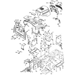 McCulloch M13597RB - 96061028801 - 2010-04 - Chassis & Enclosures Parts Diagram