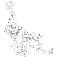 McCulloch M145107H - 96041027000 - 2011-09 - Steering Parts Diagram