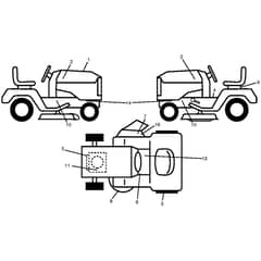 McCulloch M145107T - 96041033600 - 2013-06 - Decals Parts Diagram