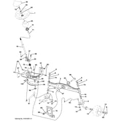 McCulloch M145107T - 96041038200 - 2015-08 - Steering Parts Diagram