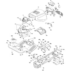 McCulloch M14538 - 96041023103 - 2013-06 - Chassis & Enclosures Parts Diagram