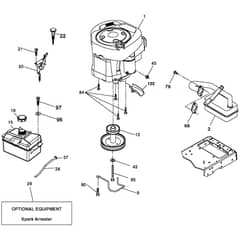 McCulloch M14597H - 96041021600 - 2010-09 - Engine Parts Diagram