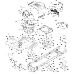 McCulloch M14597TC 96051006302 - 2013-07 - Chassis & Enclosures Parts Diagram