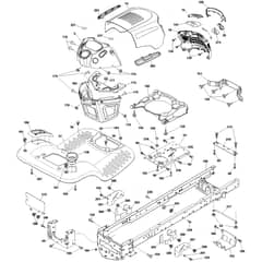 McCulloch M145-107T - 96041033601 - 2014-04 - Chassis & Enclosures Parts Diagram