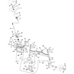 McCulloch M145-97T - 96041037700 - 2014-06 - Steering Parts Diagram