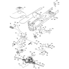 McCulloch M155107H - 96041000703 - 2010-07 - Drive Parts Diagram