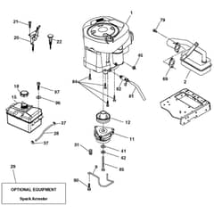 McCulloch M155107H - 96041001002 - 2009-02 - Engine Parts Diagram
