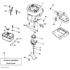 McCulloch M155107H - 96041001005 - 2010-09 - Engine Parts Diagram
