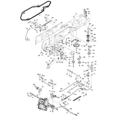 McCulloch M155107HRB - 96061010003 - 2008-08 - Drive Parts Diagram