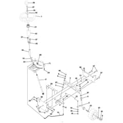 McCulloch M155107HRB - 96061031500 - 2010-09 - Steering Parts Diagram