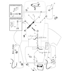 McCulloch M155-107TC - 96051006503 - 2014-06 - Electrical Parts Diagram
