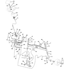 McCulloch M155H107 - 96041031800 - 2012-12 - Steering Parts Diagram