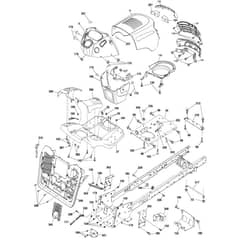 McCulloch M165107HRB - 96051003900 - 2011-11 - Chassis & Enclosures Parts Diagram