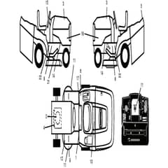 McCulloch M165107HRB - 96061032901 - 2011-04 - Decals Parts Diagram
