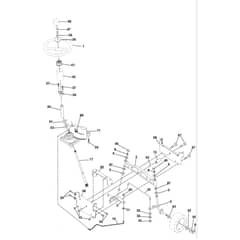 McCulloch M165107HRB - 96061032901 - 2011-04 - Steering Parts Diagram