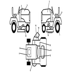McCulloch M165-107T - 96041029400 - 2012-11 - Decals Parts Diagram