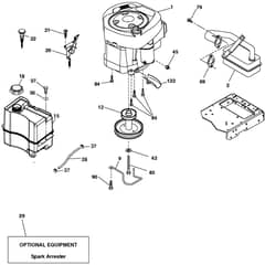 McCulloch M165-107T - 96041035500 - 2013-06 - Engine Parts Diagram