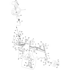 McCulloch M165-97T - 96041040700 - 2017-06 - Steering Parts Diagram