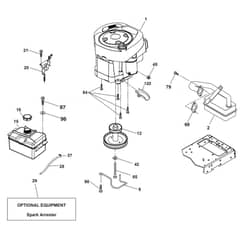 McCulloch M17538H - 96041017800 - 2010-01 - Engine Parts Diagram