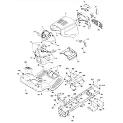 McCulloch M17538H - 96041023201 - 2012-06 - Chassis & Enclosures Parts Diagram