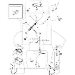 McCulloch M17538H - 96041023202 - 2013-06 - Electrical Parts Diagram