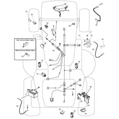 McCulloch M175H38RB - 96061033602 - 2013-06 - Electrical Parts Diagram